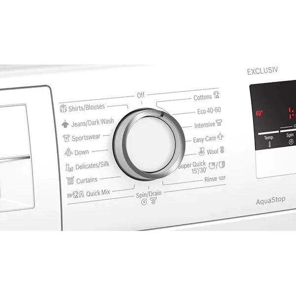 Masina de spalat rufe frontala BOSCH WAN24291BY, Vario Speed, 8kg, 1200rpm, Clasa A+++, Alb