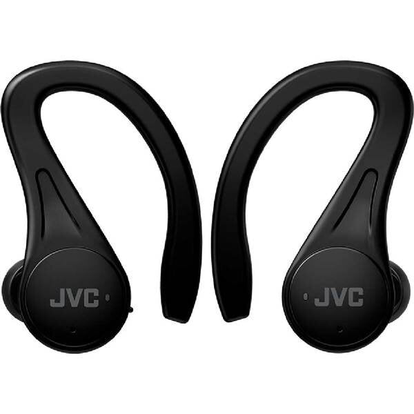 Casti JVC HA-EC25T, True Wireless, Bluetooth, In-Ear, Microfon, Negru