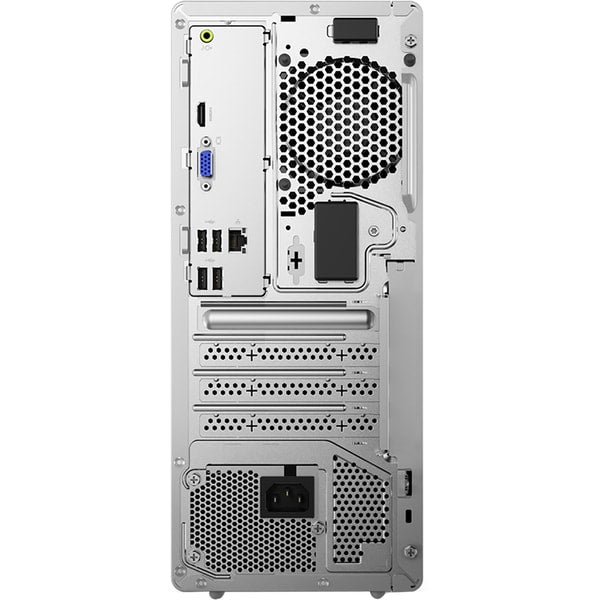 Desktop PC, Lenovo, IdeaCentre 5, 14IAB7 Tower, Procesor Intel Core i5-12400, 2.5/4,4GHz, 18M, 8 GB, 512 GB SSD M.2 NVMe, Intel UHD Graphics 730, DOS gratuit, Argintiu