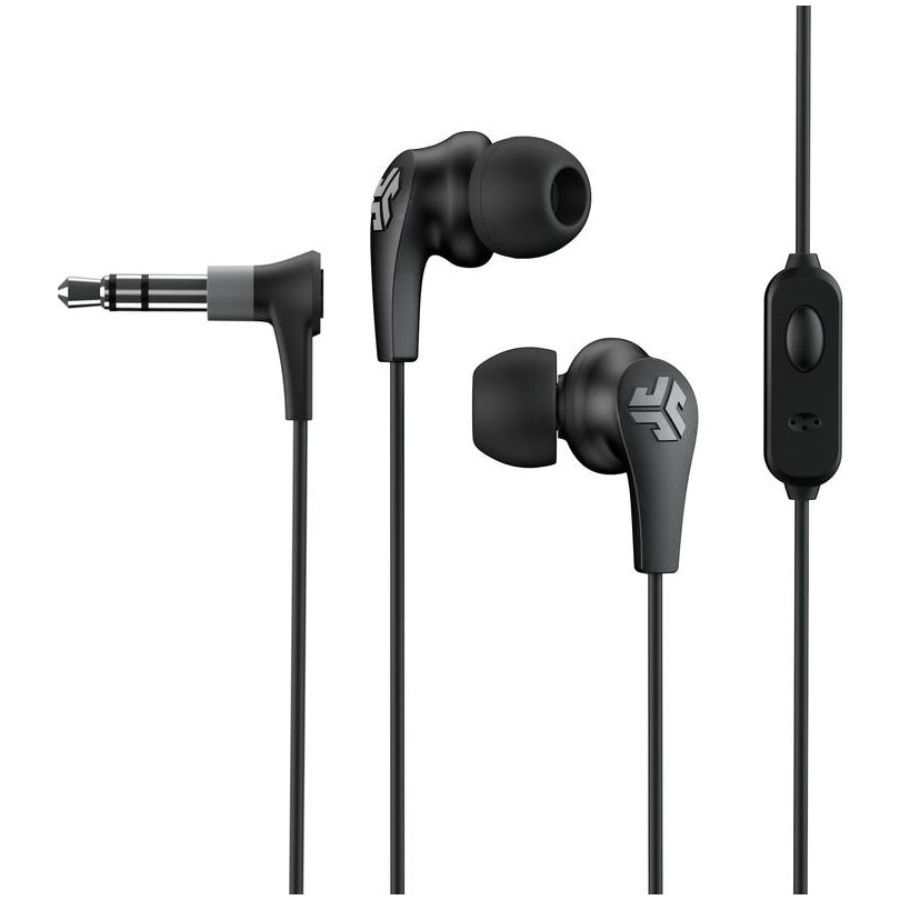 Casti Audio In Ear JLAB JBUDS Pro Signature, Cu fir, Microfon, Negru