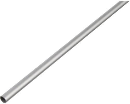 Teava Aluminiu Rotunda Alberts Ø30x2 Mm, Lungime 1m, Argintiu, Eloxata