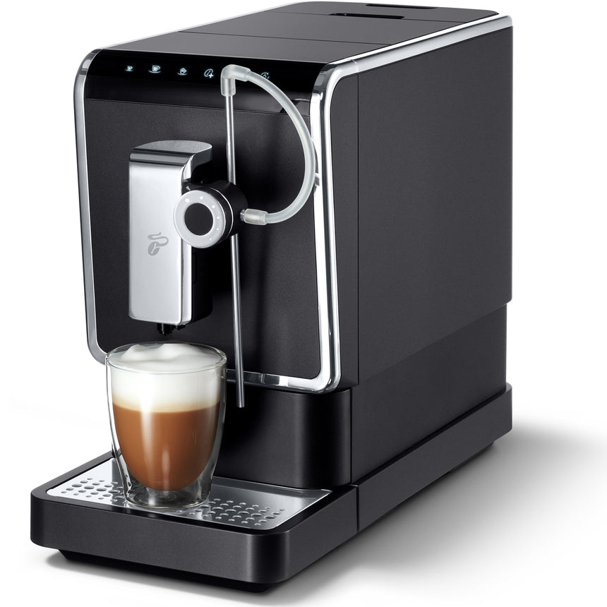 Espressor automat Tchibo Esperto PRO 1.2 636173, 19 bar, dispozitiv spumare lapte, Negru