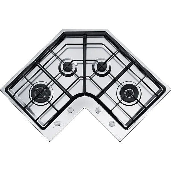 Plita incorporabila FRANKE Neptune COR 4 3G TC XT C, Gaz, 4 arzatoare, Inox