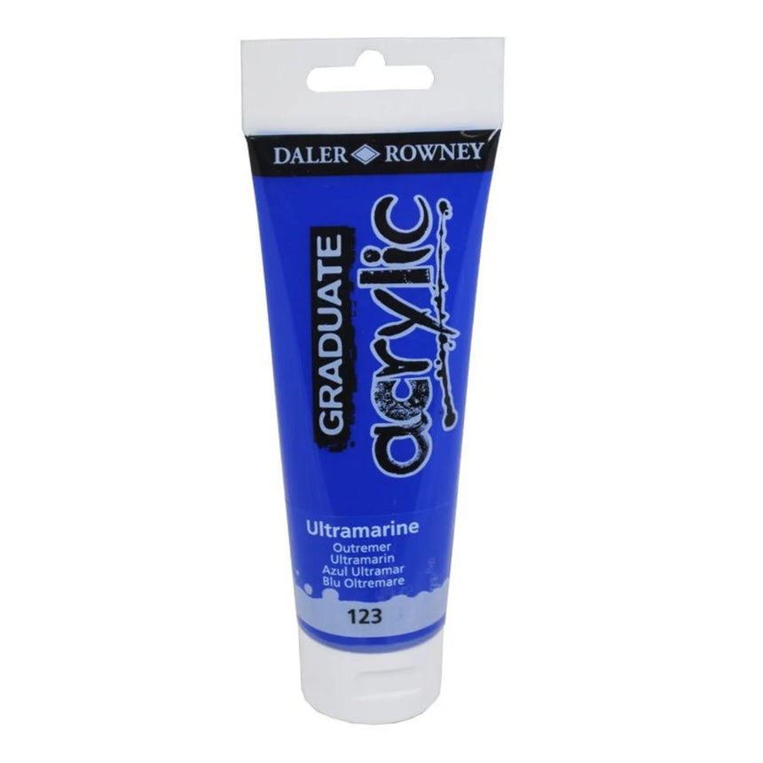 Culoare acrilica Graduate Daler Rowney - Ultramarine - 120 ml