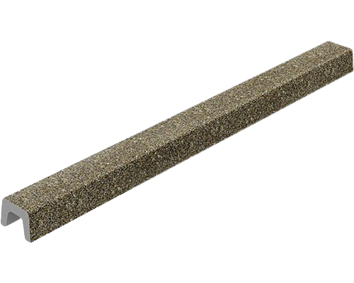 Prag Cabina Dus Fat, Drept, Granixit 80 cm, Crem-Maro