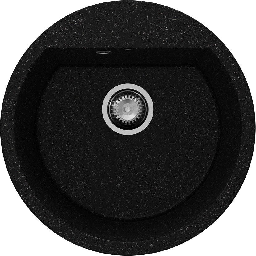 Chiuveta FAT Granixit 422, 51x21cm, Negru
