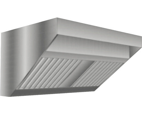 Hota Profesionala de Perete tip SNACK Seria 700,1200 m³/h, 70x45 cm IInox fara Ventilator