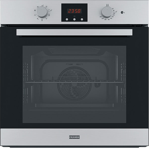 Cuptor incorporabil Franke FSL 82 H XS, Electric, 71 L, 8 programe, Display mecanic, Grill, Termostat, Clasa A, Inox