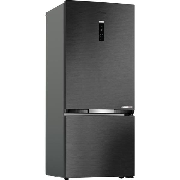 Combina Frigorifica GRUNDIG GKPN 67830 FXRW, No Frost Duo Cooling, 551 l, H 187 cm, Clasa D, Dark Inox