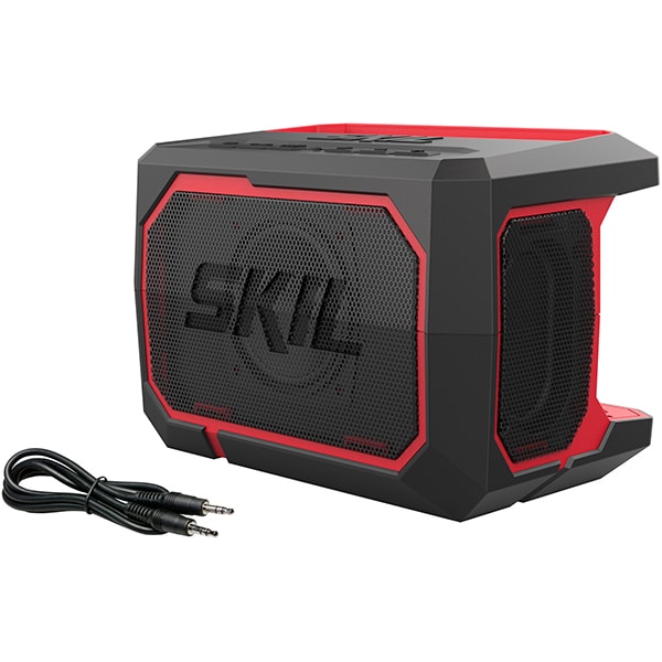 Boxa portabila SKIL 3151 CA, Bluetooth, 10W, Jack 3.5mm, Negru-Rosu