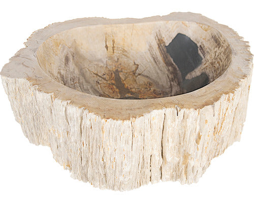 Lavoar pe Blat din Lemn Pietrificat, cca 45 cm, Bej
