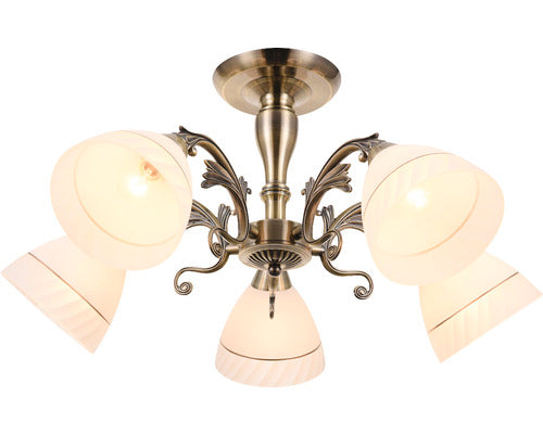 Lustra Isra E27 Max. 5x11w, Bronz Antic