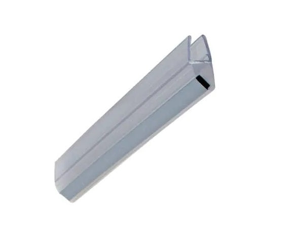 Cheder Magnetic pentru Cabina de Dus, 195 cm, Argintiu-Maro