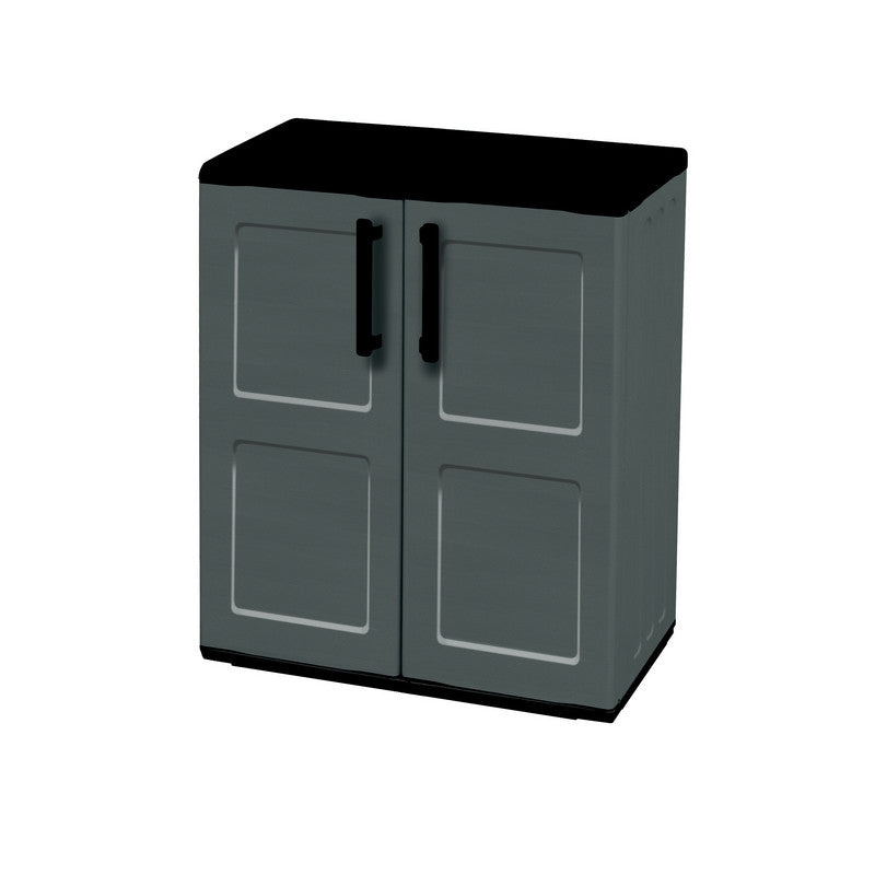 Dulap de plastic semi-inalt Art Plast - cu 1 raft (680 × 370 × 840 mm)