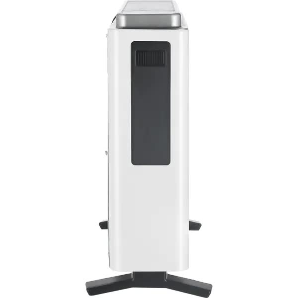 Convector Electric de Podea MIDEA NDK20-21AE, 3 Trepte Putere, 2000 W, Termostat Reglabil, Alb