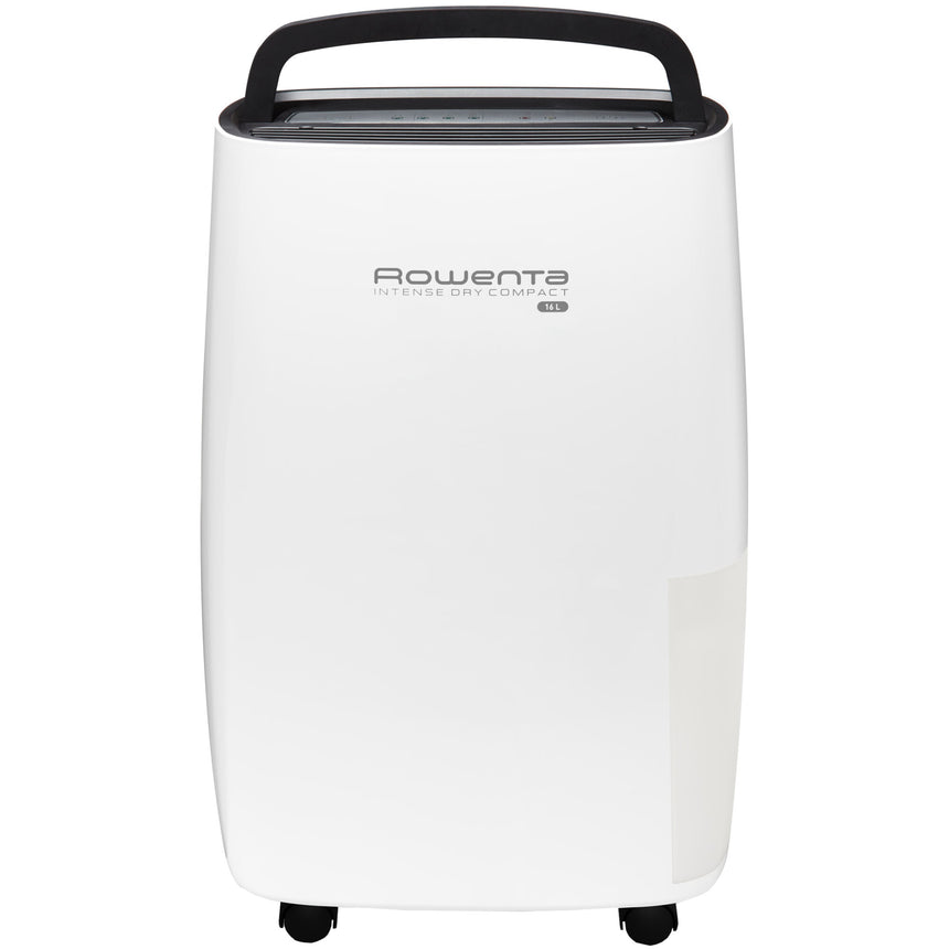 Dezumidificator Rowenta DH4236F0, 16 l/24 h, Rezervor 2.4 l, Intense Dry Compact, Higrometru, Linen Dry, Alb