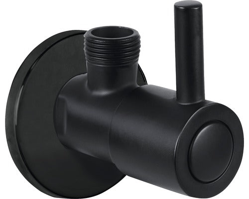 Robinet Coltar 1/2"X3/8" Negru Mat