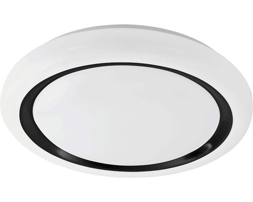 Plafoniera Capasso 19, 5w 2200 Lumeni, Ø480 Mm, Alb/negru