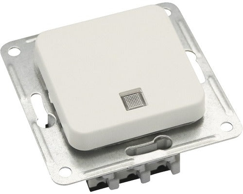 Buton Cu Revenire Roth Lange Basic, Cu Lumina, Alb