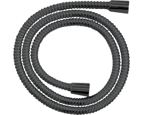 Furtun Dus Avital Eco, Plastic, 150 Cm Negru Mat