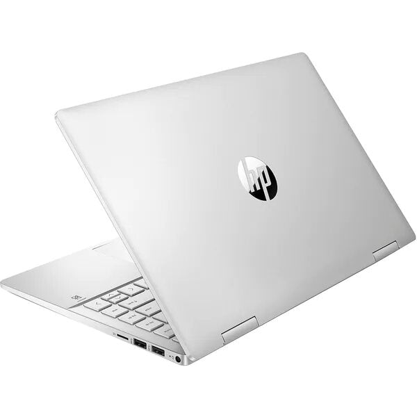 Laptop HP Pavilion x360 14-ek0006nn cu procesor Intel® Core™ i5-1235U pana la 4.40 GHz, 14", Full HD, IPS, 16GB, 512GB SSD, Intel® UHD Graphics, Windows 11 Home, Natural Silver