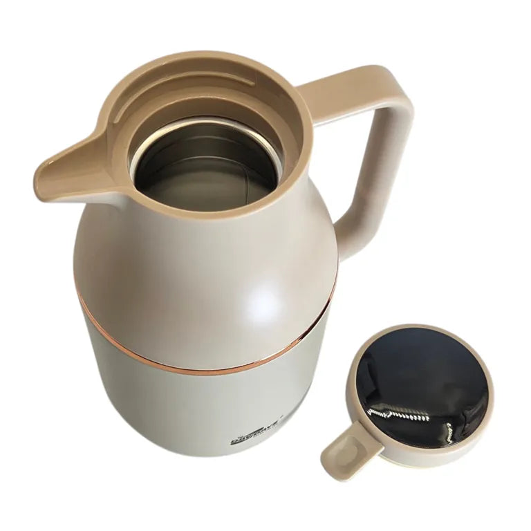 Cană Termos 1,6L cu Izolație Termică, Capac Etanș și Mâner Ergonomic, pentru Cafea, Ceai și Băuturi Calde sau Reci