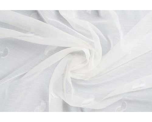 Perdea Cu Inele Avenue Alb 300x245 Cm