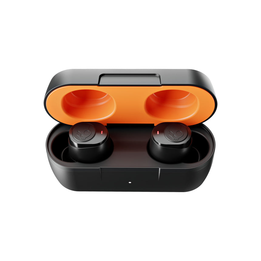 Casti Audio In Ear, Skullcandy, Jib True wireless, Bluetooth, True Black Orange