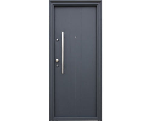 Usa Exterior Metalica Malva 88x205 cm Dreapta