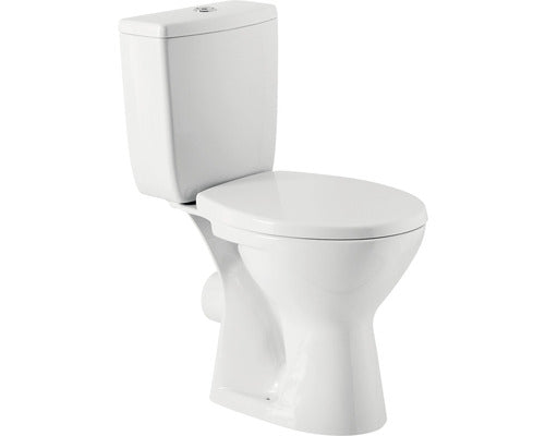 Set compact WC iesire laterala Senator Cersanit + capac WC polipropilena