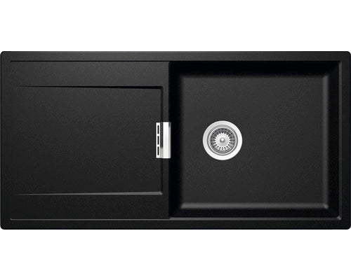 Chiuveta Bucatarie Cu O Cuva Schock Mono D-100l 100x51 Cm, Cu Picurator, Reversibila, Cristadur Magma