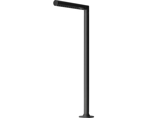 Stalp Pitic Cu Led Integrat Giantb 8w 570 Lumeni, 62 Cm, Pentru Exterior Ip65, Negru