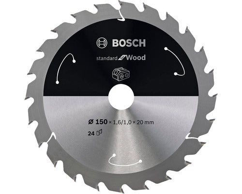 Disc Fierastrau Circular Bosch Zubehör Standard For Wood Ø150x1,6/1x20 Mm 24 Dinti