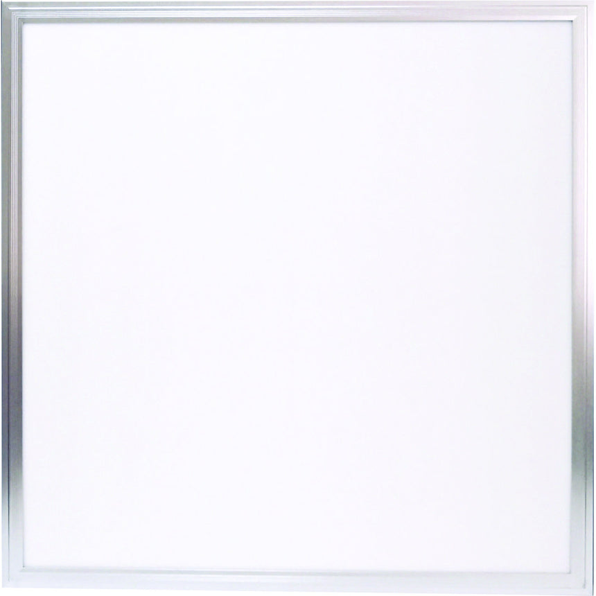 Panel LED ingropat 595x595mm, rama aluminiu, lumina rece 50W