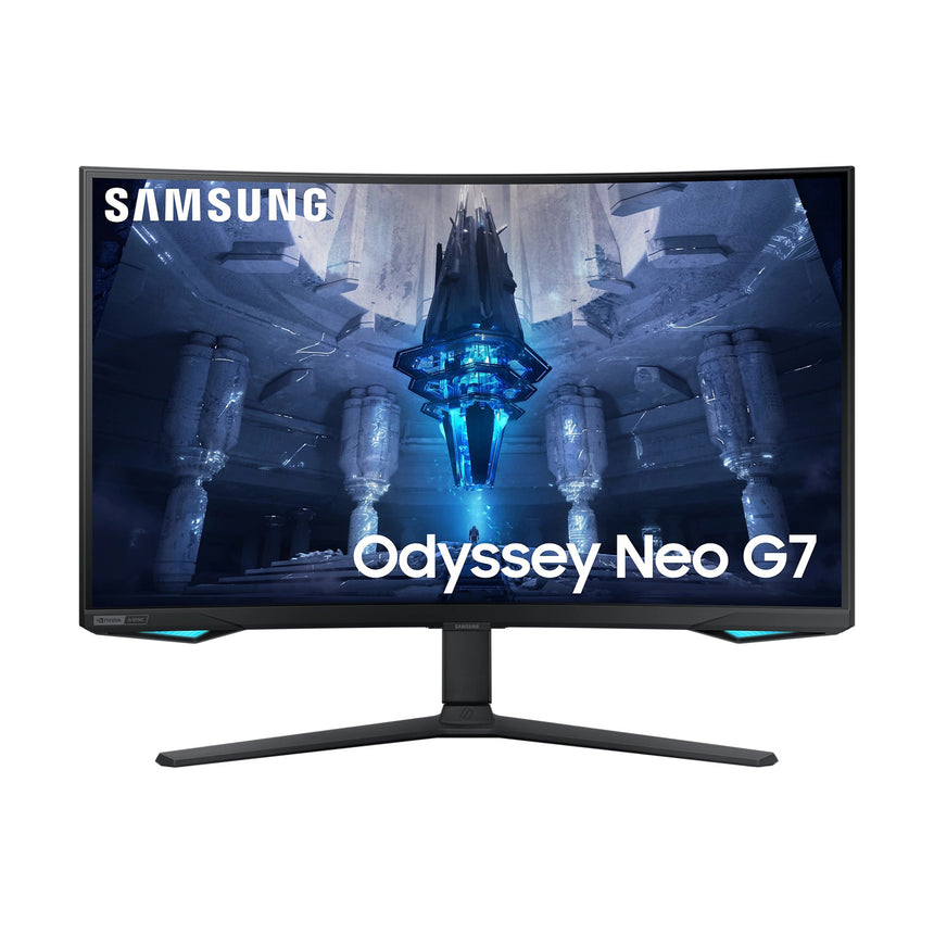 Monitor gaming curbat LED VA Samsung Odyssey Neo G7 32", 4K UHD, Display Port, 1ms, 165Hz, FreeSync Premium Pro, Vesa, Negru