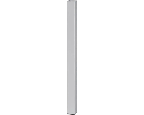 Picior Masa Patrat Tarrox 50x50x710 Mm, Argintiu