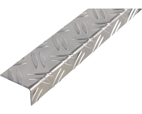 Cornier Aluminiu Alberts 43, 5x23, 5x1, 5 Mm, Lungime 2m, Striat