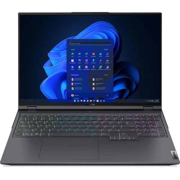 Laptop Gaming LENOVO Legion 5 Pro 16IAH7H, Intel Core i7-12700H pana la 4.5GHz, 16" WQXGA, 16GB, SSD 1TB, NVIDIA GeForce RTX 3070 8GB, Windows 11 Home, Storm Grey