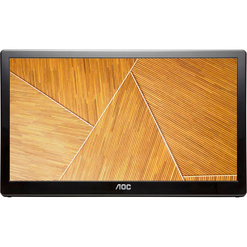 Monitor portabil AOC LED TN 15.6'', 60Hz, Pivot, USB, E1659FWU