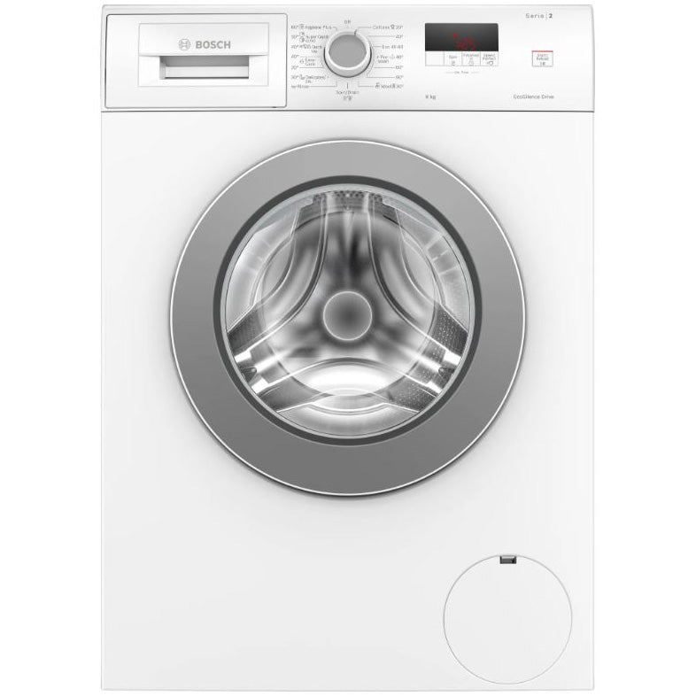 Masina de spalat rufe Bosch WAJ24065BY, 8 kg, 1200 RPM, Motor EcoSilence Drive, Clasa C, Alb