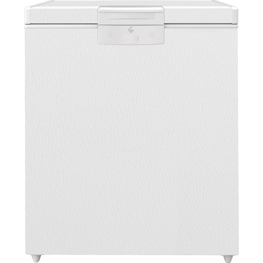 Lada frigorifica Beko HSM14540, 205 l, Clasa E, Conditii extreme, Securizare yala , Alb