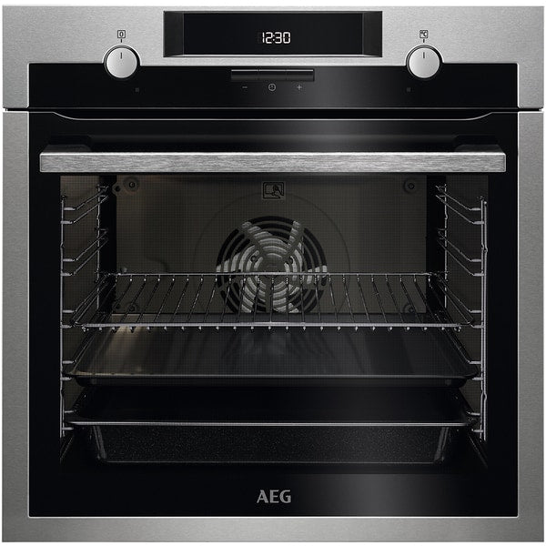Cuptor Incorporabil AEG Steambake BCE451351M, Electric, Gatire Cu Abur, Autocuratare Catalitica, 72 L, Clasa A, Inox