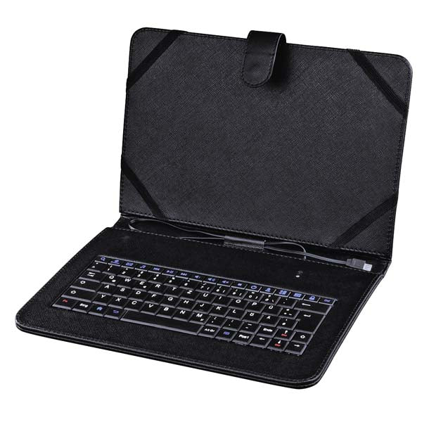 Husa cu tastatura OTG pentru tableta Hama cu Tastatura OTG Tableta Android, pana la 10.1"