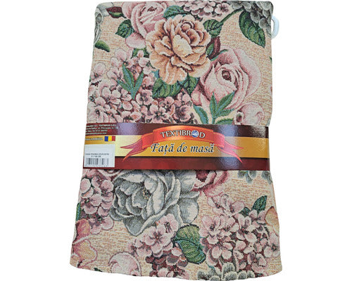Fata De Masa Rotunda Claudi Imprimeu Floral Ø 140 Cm
