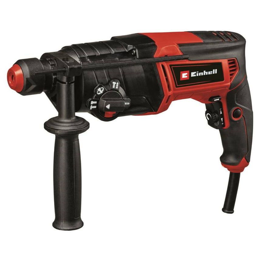 Ciocan rotopercutor Einhell TC-RH 800 4F, 800 W, 930 RPM, 4500 RPM, 2.6 J, 4 functii, SDS Plus