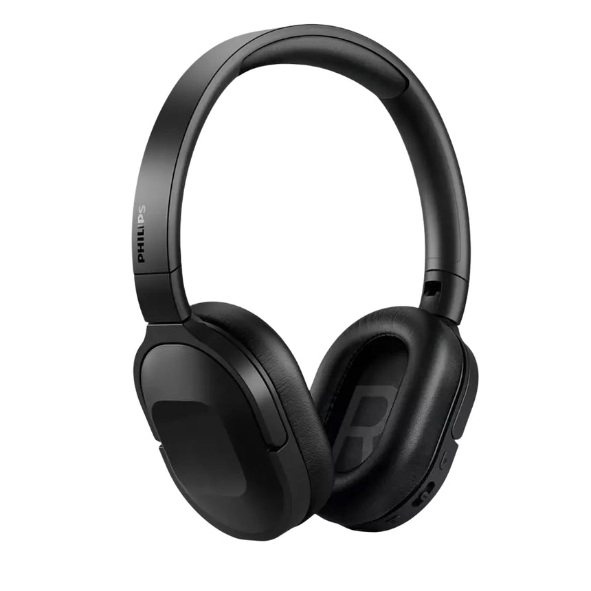 Casti Audio Wireless Over-Ear Philips, TAH6506BK/00, Bluetooth, ANC, Multipoint, Negru