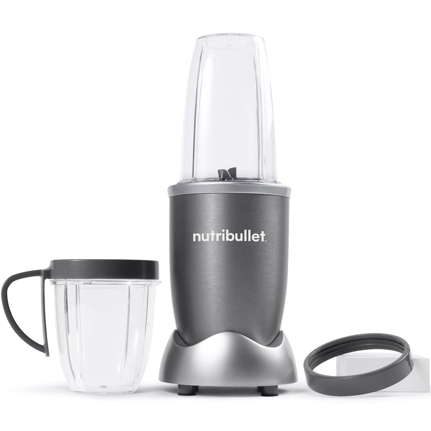 Blender Nutribullet Pro 0C22300006, 900 W, 1 viteza, cupa inalta 0.9l, cupa inalta 0.7l, 5 accesorii, Bronz