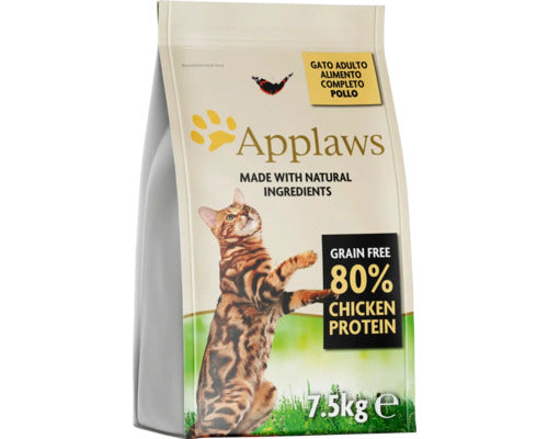 Hrana uscata pentru pisici Applaws, Pui 7.5 kg