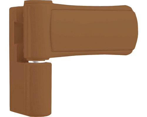Balama Reglabila Pm-technic 3d 105mm, Max. 90kg, Maro Inchis, Pentru Tamplarie Pvc