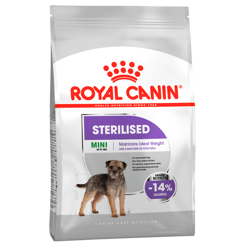 Hrana uscata pentru caini Royal Canin, Mini Sterilised Adult, 8 kg